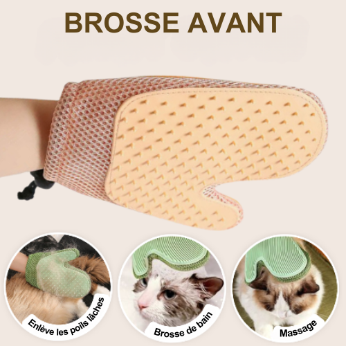 SOFTPAW – Gant de toilettage doux et efficace.