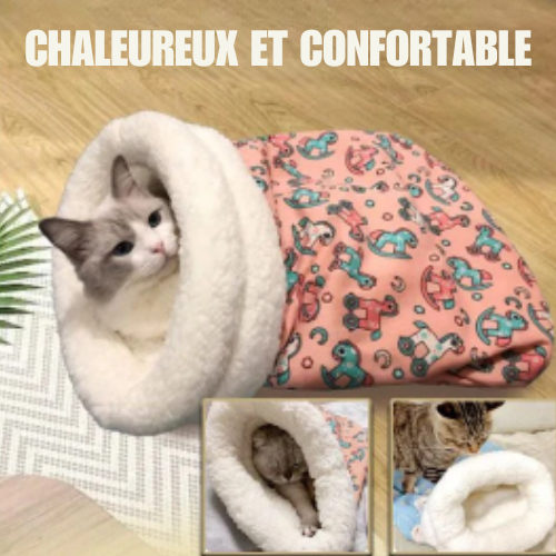 LA POCHETTE ZEN — Pochette douillette et confortable pour chats