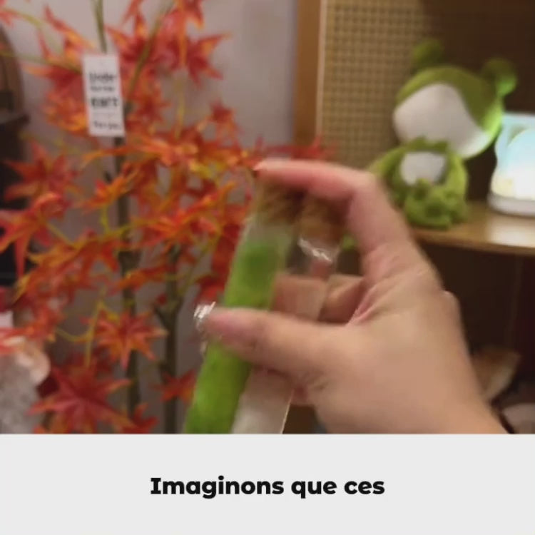 Charger la vidéo : &lt;p&gt;Grâce à leur richesse en fibres végétales et en protéines hautement digestibles, les bouchées vertes soutiennent le transit intestinal de votre chat et facilitent l’élimination naturelle des éléments indésirables (poils ingérés, résidus alimentaires…).&lt;/p&gt;&lt;p&gt;💡 &lt;strong&gt;La preuve en image :&lt;/strong&gt;&lt;/p&gt;&lt;p&gt;Dans cette démonstration, on observe comment les fibres contenues dans les bouchées vertes se lient aux poils et autres particules pour favoriser leur évacuation.&lt;/p&gt;&lt;p&gt;&lt;strong&gt;👉 Résultat :&lt;/strong&gt; &lt;/p&gt;&lt;p&gt;Une digestion plus fluide, moins de boules de poils coincées, et donc moins de vomissements et un meilleur confort digestif au quotidien.&lt;/p&gt;